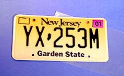 License Plate Sleeve